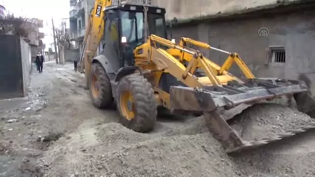 Cizre'de Açılan Hendekler Kapatılıyor