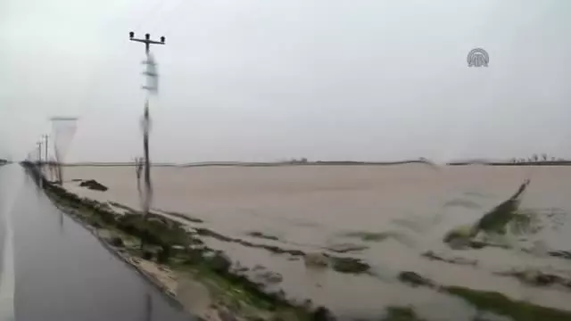 Hatay'da Tarım Arazileri Su Altında Kaldı
