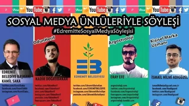 Edremit Sosyal Medya Ünlülerini Ağırlayacak Edremit Sosyal Medya Ünlülerini Ağırlayacak