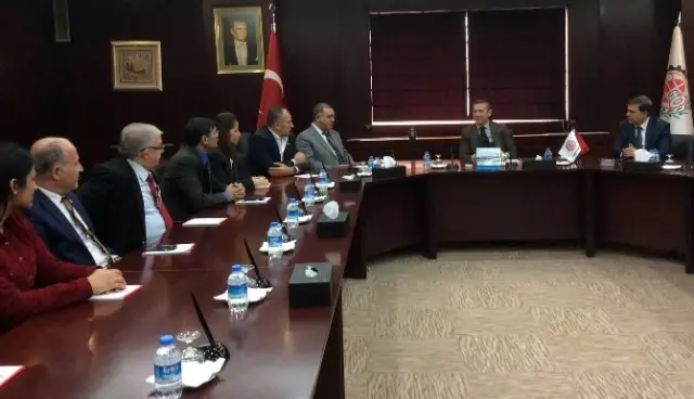 CHP İl Başkanı Köse'den Gto'ya Ziyaret CHP İl Başkanı Köse'den Gto'ya Ziyaret