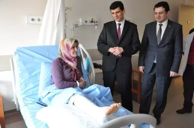 Uşak Devlet Hastanesi'nde Yanık Ünitesi Hizmete Açıldı