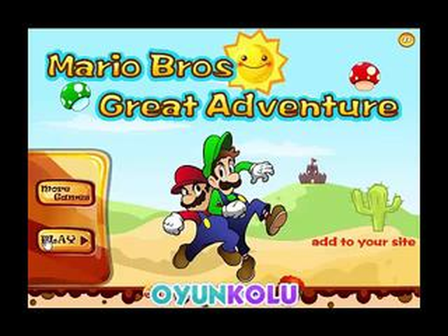2 kisilik mario macera 2 oyununun oynanis videosu