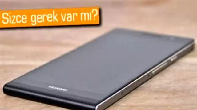 huawei 4k ekranli telefonlar hakkinda