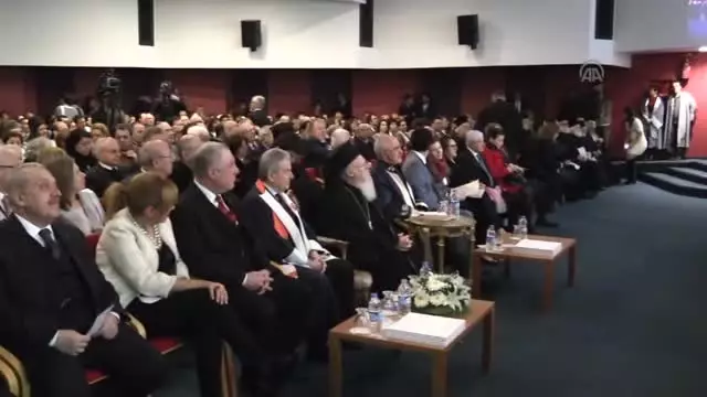 Bartholomeos'a Onursal Doktor Ünvanı Verildi