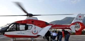 Kazada Yaralanan Genç Helikopterle İzmir'e Sevk Edildi