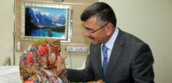 Belediye Başkanı Faruk Akdoğan Hastaları Ziyaret Etti