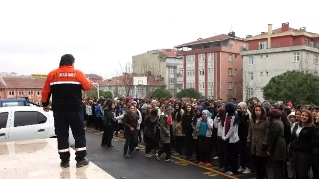 Güngörenli Öğrencilere İkaz Alarm Tatbikatı - Haberler