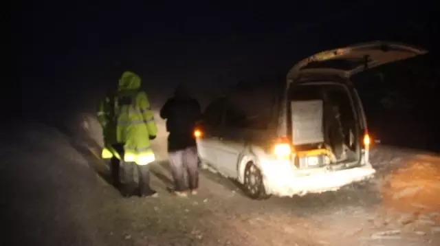 Sertavul Geçidi'nde Hava Sıcaklığı Eksi 15'i Buldu