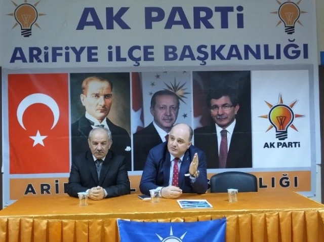 Milletvekili Aday Adayı Cihan Saraç AK Parti Arifiye İlçe Başkanlığını