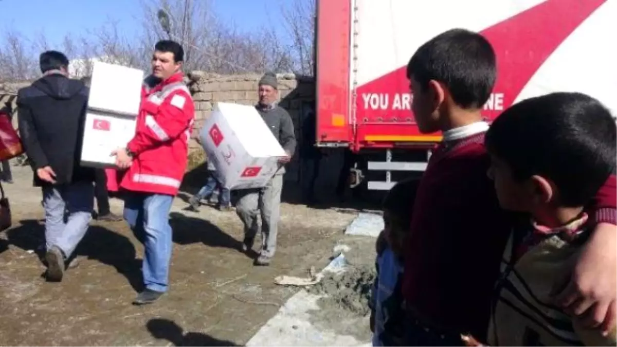 Evi Yanan Aileye Kızılay�dan Eşya Geldi Haberler