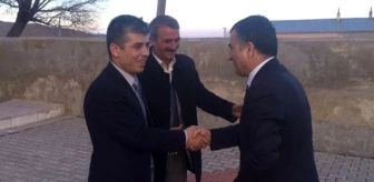 AK Parti Bitlis Milletvekili Aday Adayı Peker, Aydınlar Belediye Başkanı Tusun'u Ziyaret Etti