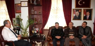 Nevşehir Tabip Odası Yöneticileri Ünver'i Ziyaret Etti