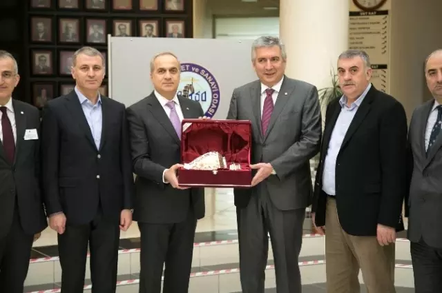 İstanbul Sanayi Odasından Satso'ya Ziyaret