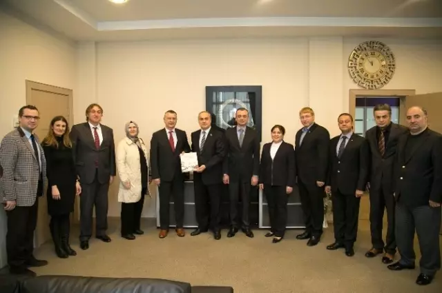 Sakarya Abhaz Derneği'nden, Başkan Kösemusul'a Ziyaret