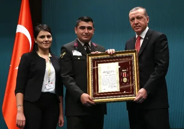 Devlet Övünç Madalyası ve Beratı Tevcihi Töreni