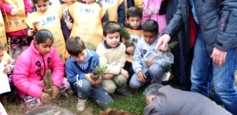 Ayvalık'ta Öğrenciler Ağaç Dikerek Orman Sevgisini Öğrendi