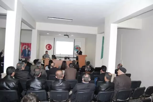Malkara'da Şeker Pancarı Ekimine Teşvik Toplantısı Yapıldı