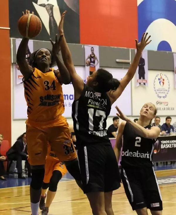 Samsun Canik Belediyespor, Beşiktaş'ı Fowles ile Geçti: 90-73 Samsun Canik Belediyespor, Beşiktaş'ı Fowles ile Geçti: 90-73