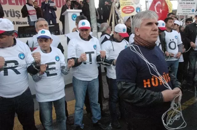 Türkiye Kamu-sen'den Ek Zammımı Unutma, İş Güvenceme Dokunma Mitingi