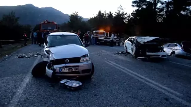 zincirleme trafik kazasi 2 olu 4 yarali haberler