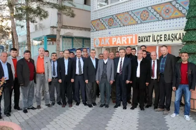 AK Parti Afyonkarahisar İl Yönetimi İlçe Ziyaretlerine Devam Ediyor AK Parti Afyonkarahisar İl Yönetimi İlçe Ziyaretlerine Devam Ediyor