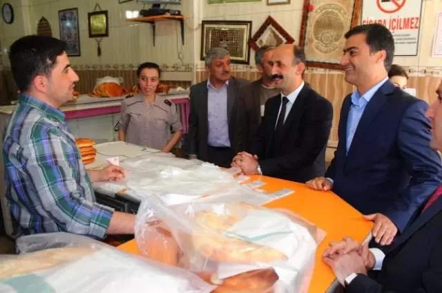 Hdp'li Milletvekili Adaylarından Esnaf Ziyareti