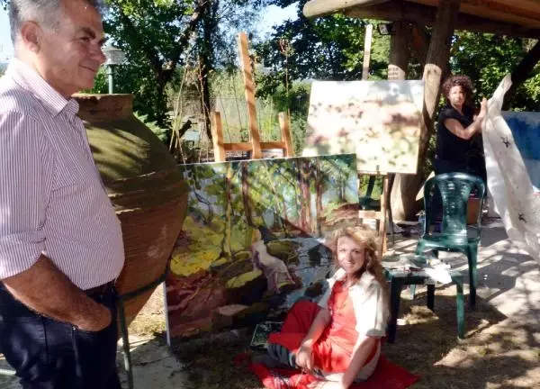Sapanca Portakal Çiçeği Sanat Kolonisi'nden Dev Sergi Sapanca Portakal Çiçeği Sanat Kolonisi'nden Dev Sergi