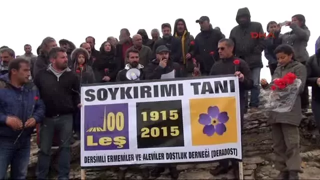 Tunceli Hozat'ta 1915'te Ölen Ermeniler Anıldı -1 Tunceli Hozat'ta 1915'te Ölen Ermeniler Anıldı -1