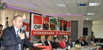 CHP Grup Başkanvekili Hamzaçebi Gümüşhane'de