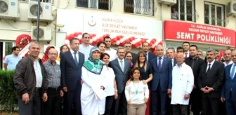 Kozan'da Toplum Ruh Sağlığı ve Hemodiyaliz Merkezi Açıldı