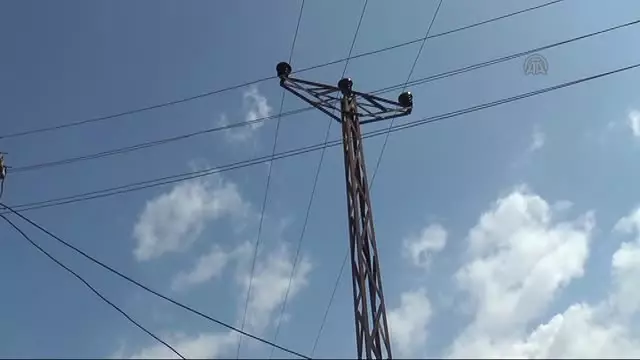 Evinin Kolonundan 'Elektrik Direği' Çıktı Evinin Kolonundan 'Elektrik Direği' Çıktı