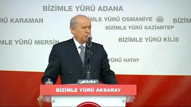 Bahçeli: Türkiye Senin Mülkün Değildir