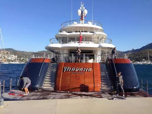 Mega Yat 'Nirvana' Bodrum'da Mega Yat 'Nirvana' Bodrum'da