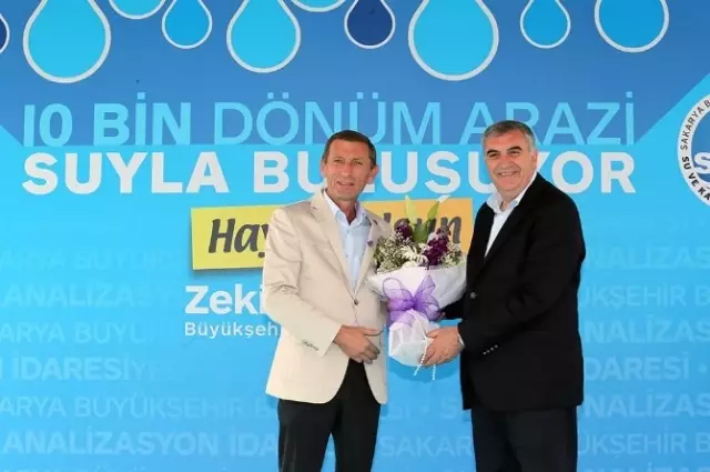 Doğu Bölge Sulama Projesi'nde Kanala Su Verildi Doğu Bölge Sulama Projesi'nde Kanala Su Verildi