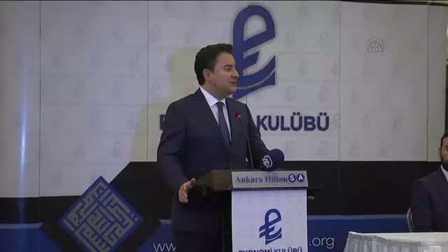 Ali Babacan Ekonomi Kulübünün Programında Konuştu (1) Ali Babacan Ekonomi Kulübünün Programında Konuştu (1)