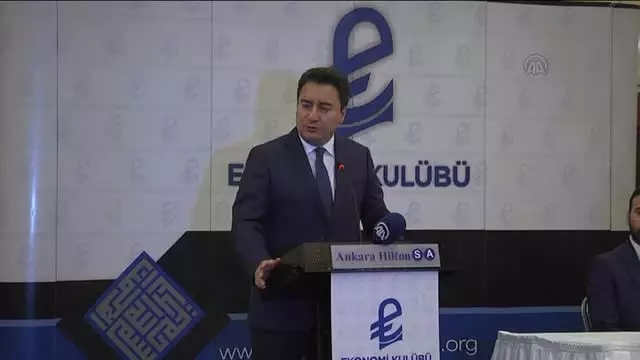 Ali Babacan Ekonomi Kulübünün Programında Konuştu (1) Ali Babacan Ekonomi Kulübünün Programında Konuştu (1)