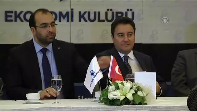 Ali Babacan Ekonomi Kulübünün Programında Konuştu (1) Ali Babacan Ekonomi Kulübünün Programında Konuştu (1)