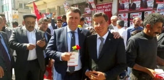 MHP Adayları Çimen Aşkale ve Çat'a Çıkarma Yaptı