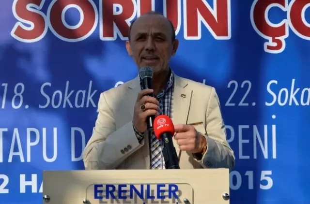 Erenler'de 60 Yıllık Sorun Çözüldü Erenler'de 60 Yıllık Sorun Çözüldü