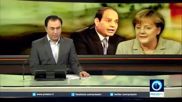 Almanya'daki Sisi Protestosu Dünya Basınında