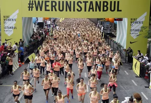 Nike Women's 5k İstanbul'da Buluştu Nike Women's 5k İstanbul'da Buluştu