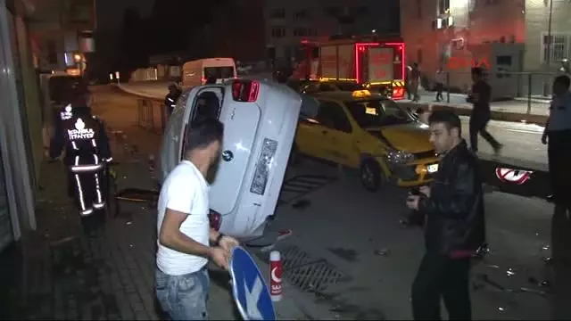 Kağıthane'de Kaza: 3 Yaralı