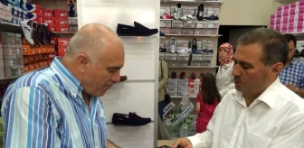 Bigadiç'te Ayakkabı Mağazasının Açılışını Başkanlar Yaptı