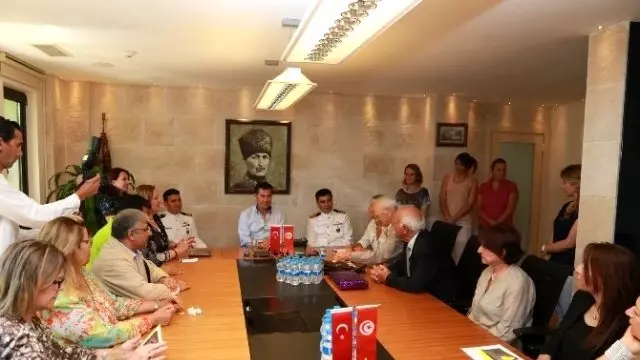 Turgut Reis'in Torunlarından Başkan Kocadon'a Ziyaret ...
