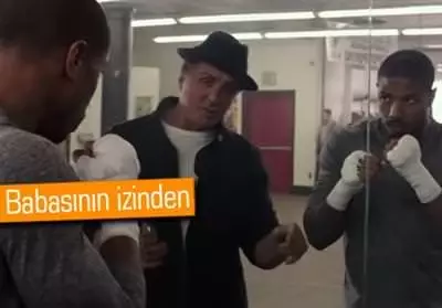 Yeni Rocky'den Video Geldi. Rocky, Apollo'nun Oğlunu Eğitiyor Yeni Rocky'den Video Geldi. Rocky, Apollo'nun Oğlunu Eğitiyor