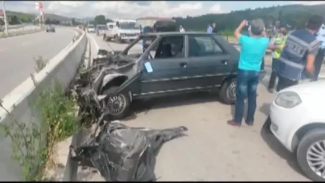 Samsun'da Trafik Kazası: 5 Yaralı