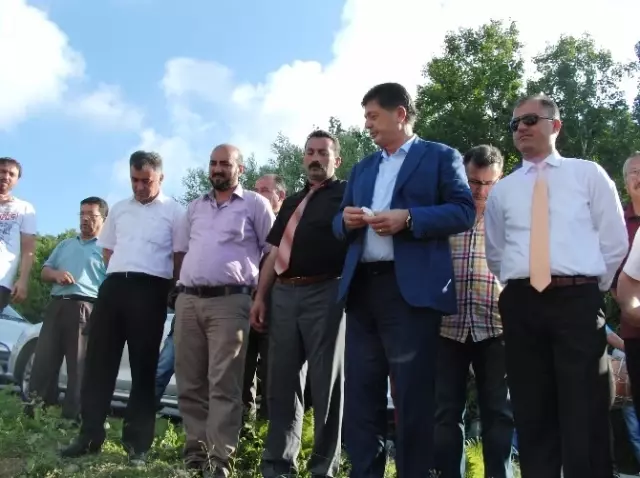 CHP'li Yalçınkaya'dan Eylemdeki Maden İşçilerine Destek CHP'li Yalçınkaya'dan Eylemdeki Maden İşçilerine Destek