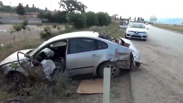 Elmadag Da Trafik Kazasi 2 Olu Video