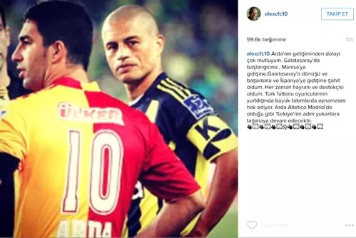 Fenerbahce Ve Alex De Souza Dan Arda Aciklamasi Spor