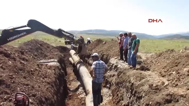 Kestel Sulama Barajı'nın Borusu Yine Patladı